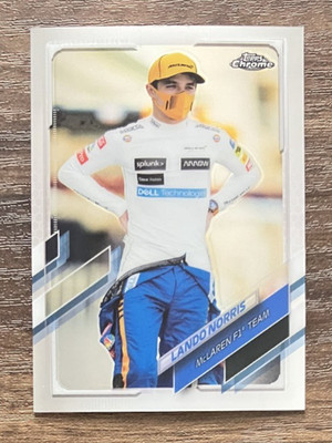Lando Norris #52 McLaren - 2021 Topps Chrome Formula 1 F1 Card - CLEAN NM