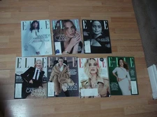 Elle Canada Magazines Lot of 7 2018-2024