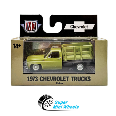 #ad M2 Machines 1:64 1973 Chevrolet Cheyenne Super 10 Green R107 26 06 $14.99