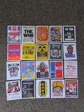 The Who complete set of 20 trading cards superb condition mint