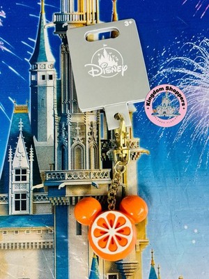 2026 Disney Parks Mickey Mouse Orange Oranges Bag Clip Charm