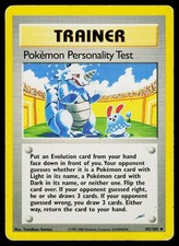 Pokemon Personality Test 102/105 Neo Destiny Uncommon HP