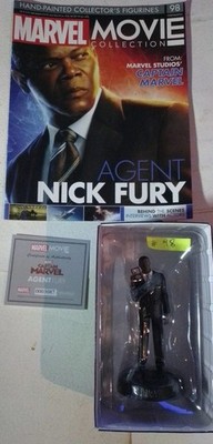 Marvel Movie Collection #98 Agent Fury (Captain Marvel) Figurine Eaglemoss 