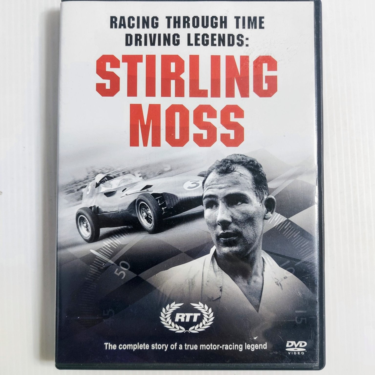 Racing Through Time Driving Legends: Stirling Moss DVD 2002 Motor Racing
