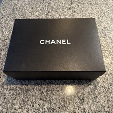 Chanel Black Empty Box for Shoes - 12x  8.5 X 4.5 inches 