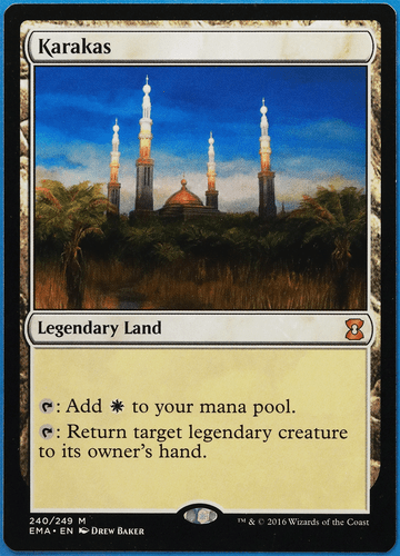 Karakas Eternal Masters NM Mythic Rare MAGIC MTG CARD (ID# 506617) ABUGames - Picture 1 of 2