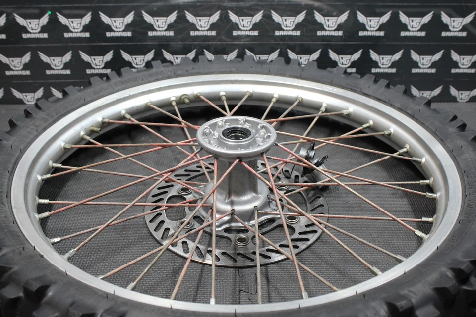 Kawasaki KX125 1998 21 X 1,60 OEM cubo de llanta delantera 41034-1226 41090-1103 Foto 4 de 4