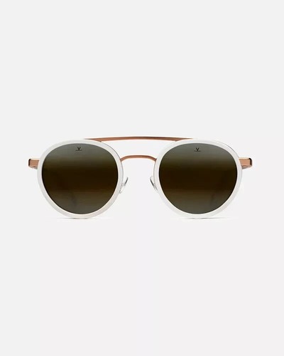 Gafas de sol Vuarnet Glacier Titanio Beige VL2113 Genesis 2113 Blanco Skilynx 007 - Imagen 8 de 16