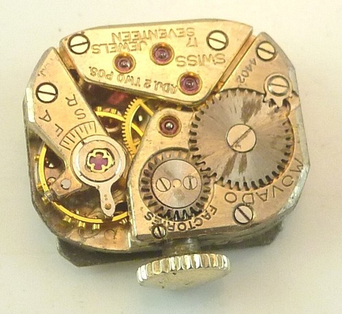 Vintage Movado Mechanical Wristwatch Movement - Parts / Repair LDS 17 jewels - Picture 4 of 6