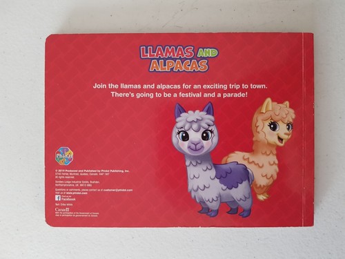 My Mini Busy Board Book - Llamas And Alpacas 2019 Erika White Phidal - Picture 2 of 14