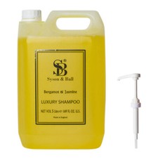Shampoo Bergamot & Jasmine Fragrance By Syson & Ball - 5L with Pelican Pump 4.59 per litre