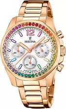 New Festina Boyfriend Rainbow F20639/2 Womens Quartz Watch
