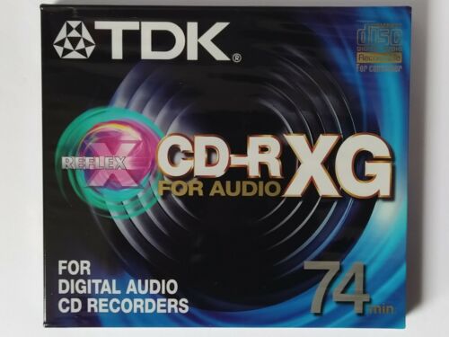 TDK CD-RXG 74 - 10 PACK Audio Music CDR Blank Recordable Disc 74 MINS NEW - Picture 11 of 11