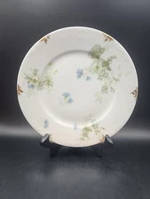 Set of  2 Jean Pouyat Limoges J.P.L  France Floral Bread & Butter Plates