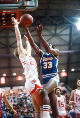 David Thompson of the Denver Nuggets 1980's Basketball photo 4