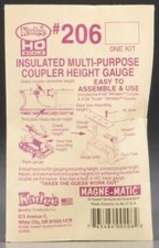 NEW Kadee HO Scale Coupler Height Gauge Insul...