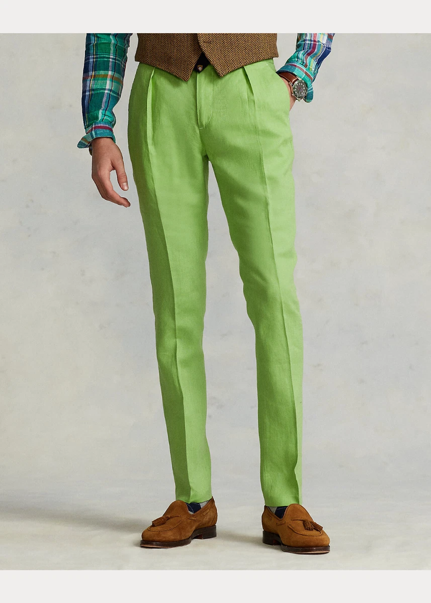 Ralph lauren sales linen trousers