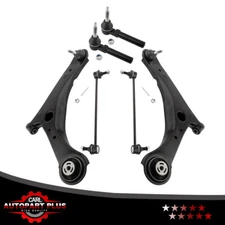 Front Lower Control Arm w/Ball Joint Sway Bars Outer TieRod Fit for Town&Country