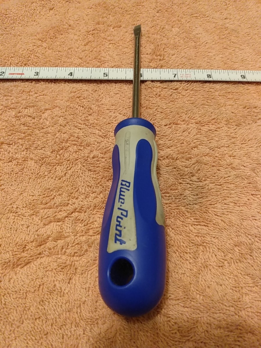 の＊ページ Blue Point By Snap On Tools 7/32 In Slotted Screwdriver Soft