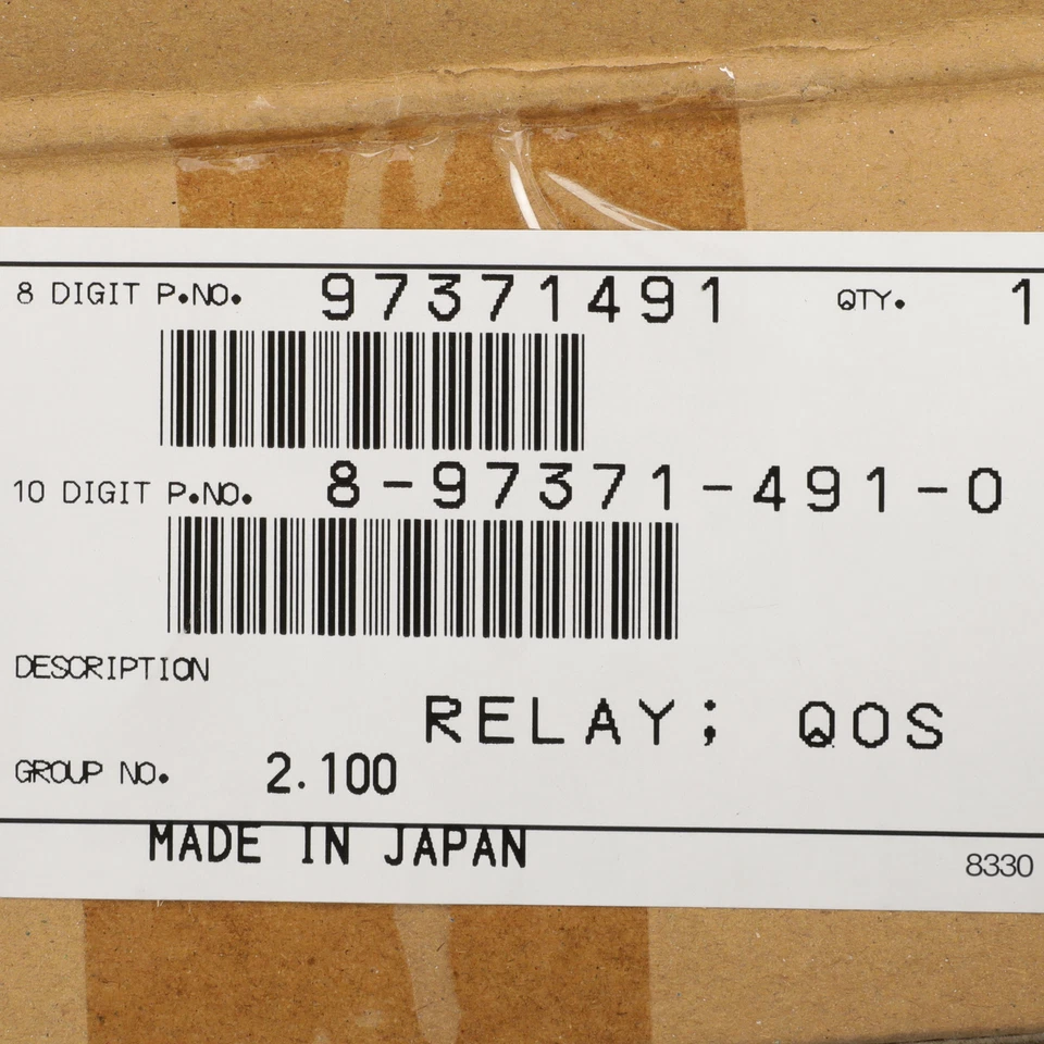 Relé controlador plugue incandescente diesel fabricante de equipamento original Cadillac Chevrolet GMC 97371491 - Imagem 3 de 3