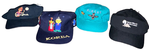 Nike Dri Fit Hats Cruise Destination Alaska Korea Bangkok Tokyo Snapback Lot 4