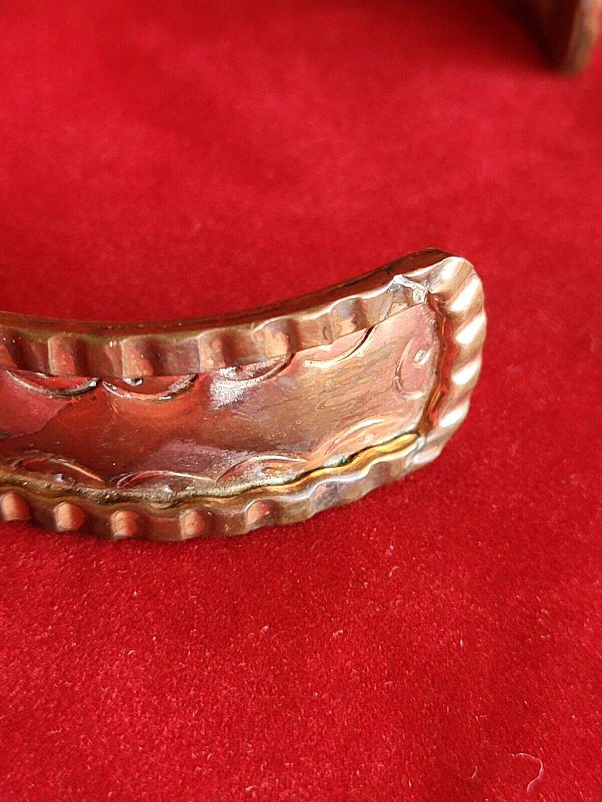 BRACELET-Handmade Solid Copper Cuff Style Bracele… - image 7