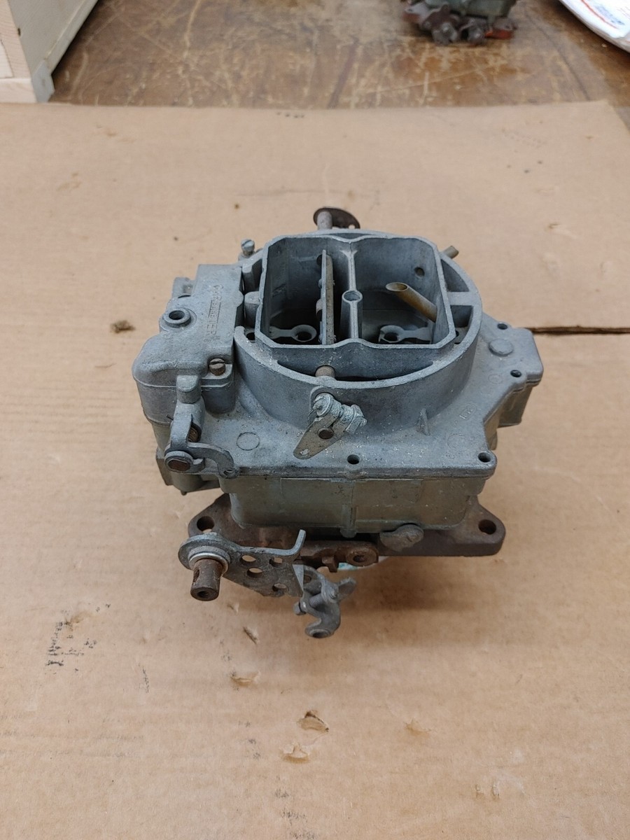 1963 Corvette CARTER WCFB CARBURETOR Air Horn 6-1672 Body 0-1451