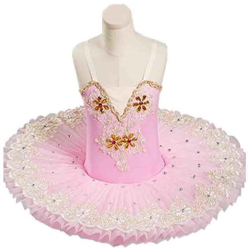 Kids Sequined Professional Ballet Tutu Dress Stage Wear Swan Ballerina Costumes - Foto 7 di 26