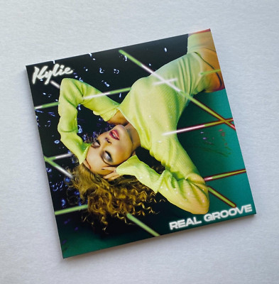 NEW LIMITED KYLIE MINOGUE REAL GROOVE GREEN VINYL 7'' DUA LIPA STUDIO 2054 REMIX