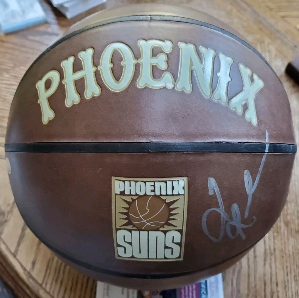 Quentin Richardson Autographed Signed Phoenix Suns NICE Full Size FS Basketball JSA 