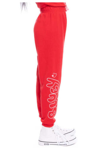 Bluey Girls Valentine's Day Graphic Crewneck Pullover & Fleece Jogger Sweatpant - Picture 7 of 14