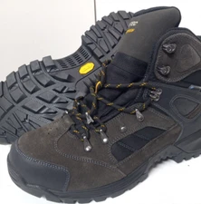 Hi-Tec Hitec Mount Diablo Black Rock Mens 11 M Waterproof Boots (eylet missing)