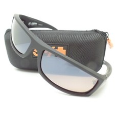 Spy Optics Cooper Soft Matte Black Mirror Polarized Sunglasses New Authentic