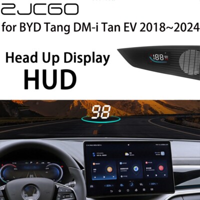 HUD Projector Alarm Head Up Display Speedometer for BYD Qin Pro Plus 2018~2024