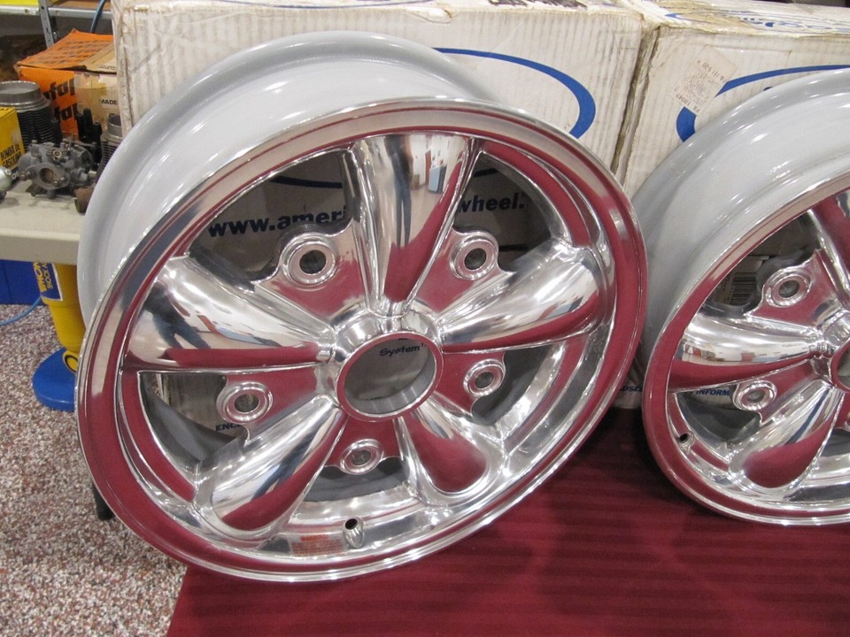 5 NOS VW American Eagle EMPI Wheels 15 x 5.5 Inch 5x205 Made in USA | eBay