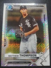 2021 Bowman Chrome Mega Box Prospects Mojo Refractors #BCP74 Matthew Thompson