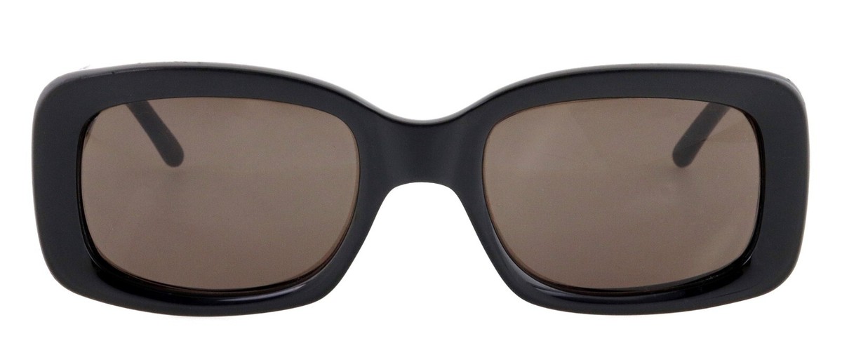 Vintage GUCCI GG2407/S 807 51mm Thick Black GG Sunglasses Italy