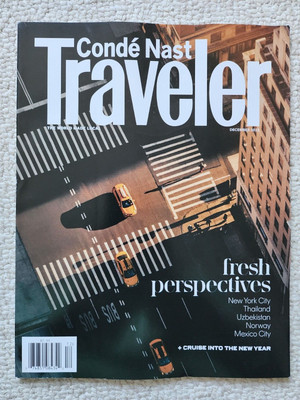 Conde Nast Traveler Magazine December 2022 Fresh Perspectives New Year Cruise