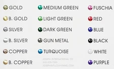  Nailhead  10 mm round colors hotfix iron on 288 pieces