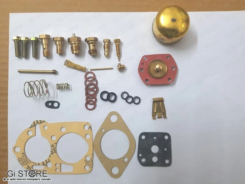 Kit de reconstrucción de carburador Solex para Jeep Willys CJ3B CJ5 134F + válvula antirretorno Foto 4 de 4