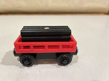 Red Cargo Car with Cargo for Thomas and Friends Wooden Railway