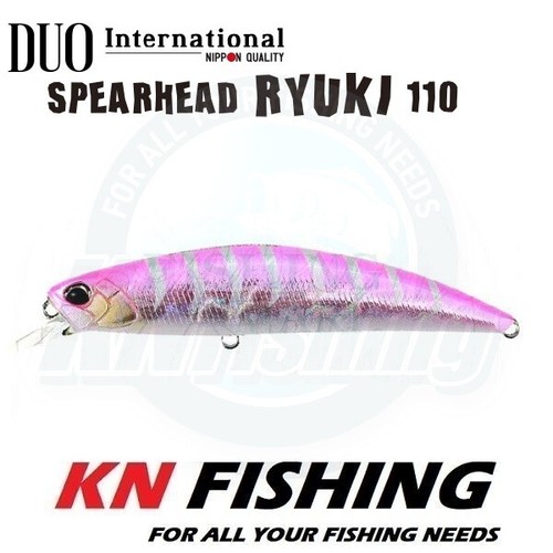 Señuelo duro de hundimiento DUO SPEARHEAD RYUKI 110S SW Spinning Trolling Japón 110 mm 21 g - Imagen 7 de 29
