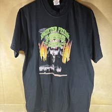 Ohio Prisión Embrujada Cazador de Fantasmas Sobrenatural Estilo Halloween Camiseta Grande AA2