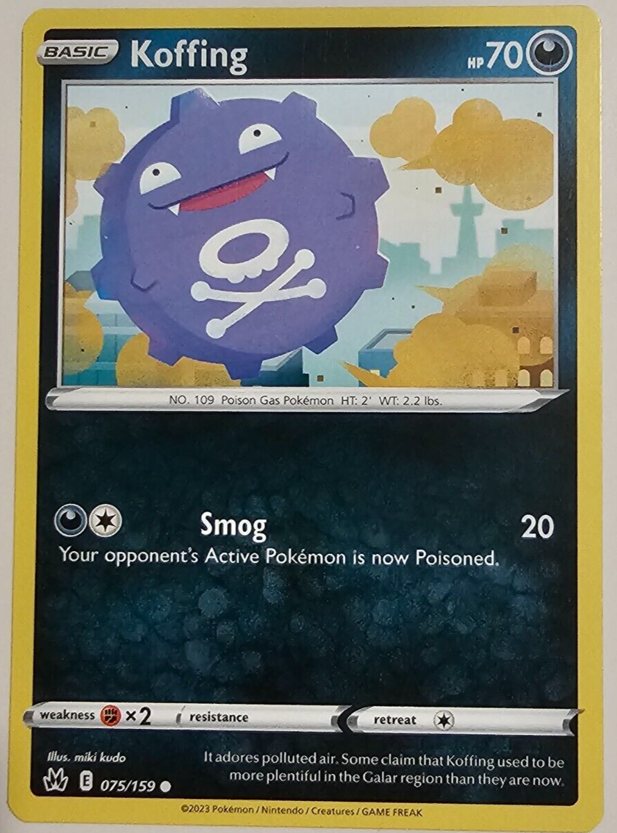 Pokmon Koffing 075/159 | eBay