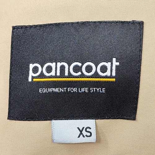 pancoat Duck Down Jacket Men's Size XS Beige Hooded Pockets EUC - Picture 5 of 10