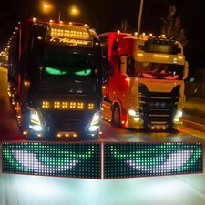 2pcs 23truck Windshield Cars Devil Eyes Light Remote Smart Eye Lamp Soft Screen 2pcs 23truck Windshield Cars Devil Eyes Light Remote Smart Eye Lamp Soft Screen