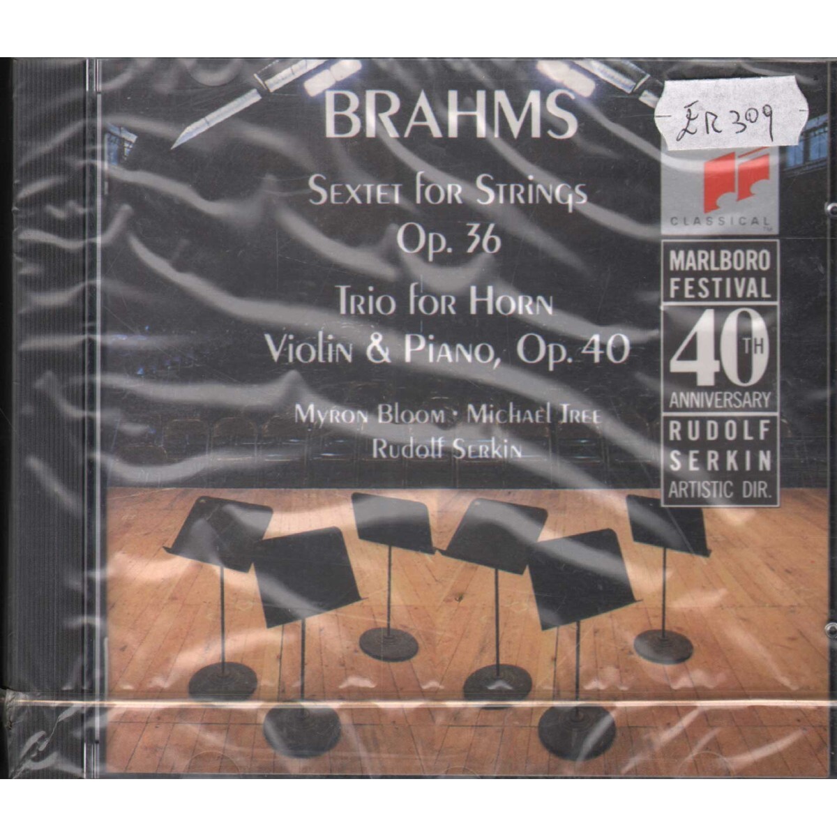 Brahms, Bloom CD Sextet For Strings, Trio For Horn, Violin And Piano SMK46249...
