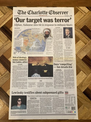 RARE Attack on Osama Bin Laden "Operation Infinite Reach" August 21, 1998 - Picture 2 of 10