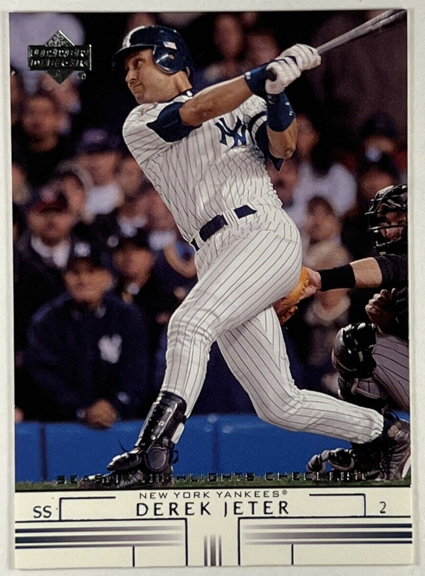 Derek Jeter 2002 Upper Deck - Season Highlights #737 New York Yankees
