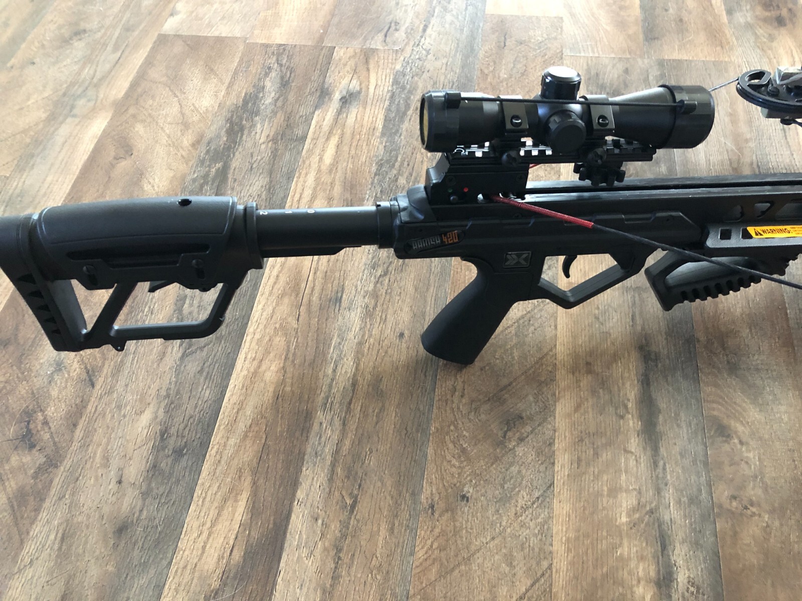 Bear X Banish Crossbow 420 fps , Scope Quiver Arrows Excellent Used